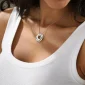 Custom Silver Engraved Necklace with Name